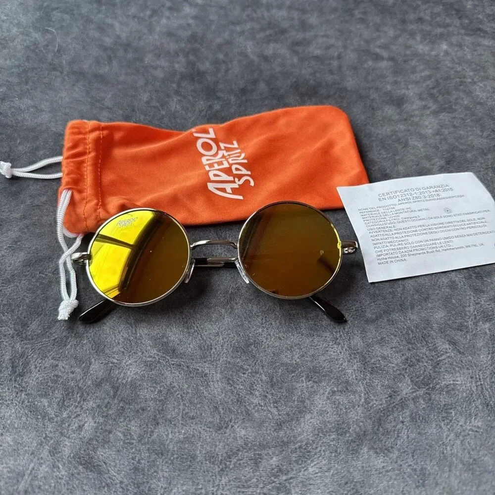 APEROL SPRITZ Sunglasses Unisex UV400 with Soft Case - Limited Edition